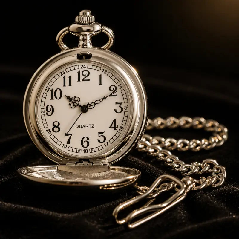Orologio da tasca con collana al quarzo celtico da donna - Univers Gousset
