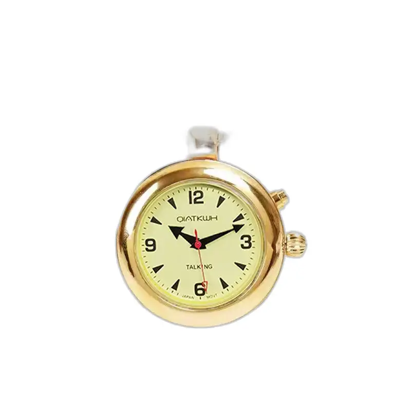 Orologio da collana di lusso automatico chic in oro con elegante orologio da tasca in oro