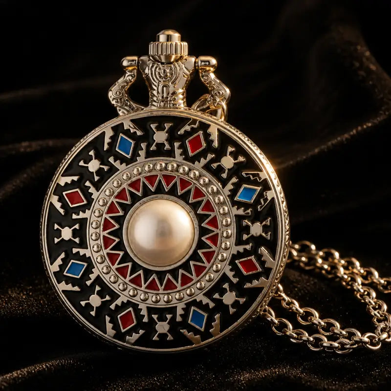 Collana con orologio da tasca al quarzo da donna - Univers Gousset
