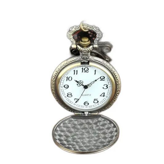 Orologio da collana con display analogico Harley Davidson con elegante meccanismo antico