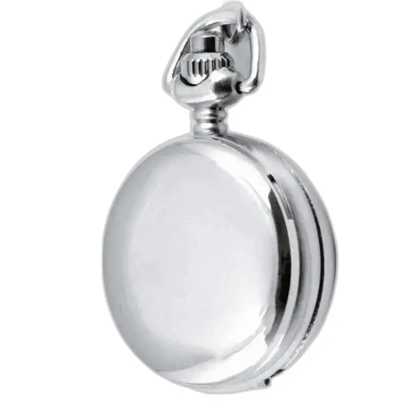 Orologio con collana in argento con pendente Fantasia Manga e portachiavi in argento
