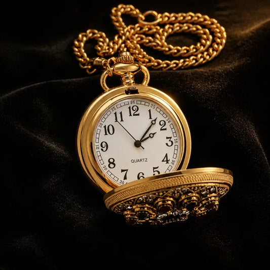 Orologio Da Tasca Collana Al Quarzo Gioielli Da Donna - Univers Gousset