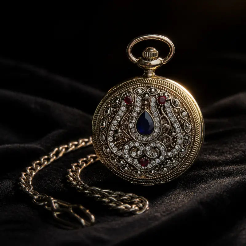 Orologio da tasca al quarzo, collana da donna, gioielli - Univers Gousset