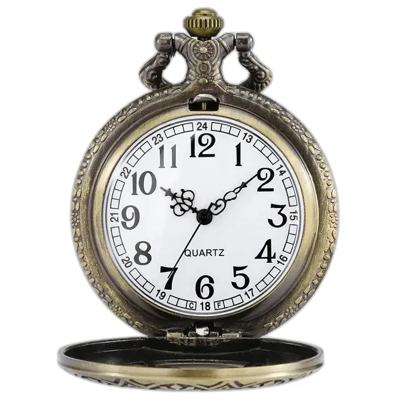 Orologio da donna vintage con collana al quarzo a farfalla con orologio da collana e numeri romani