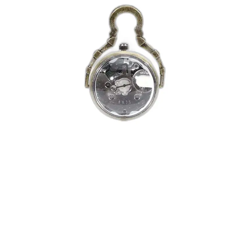 Meccanismo per orologio da collana retrò chic con design scheletrato da donna