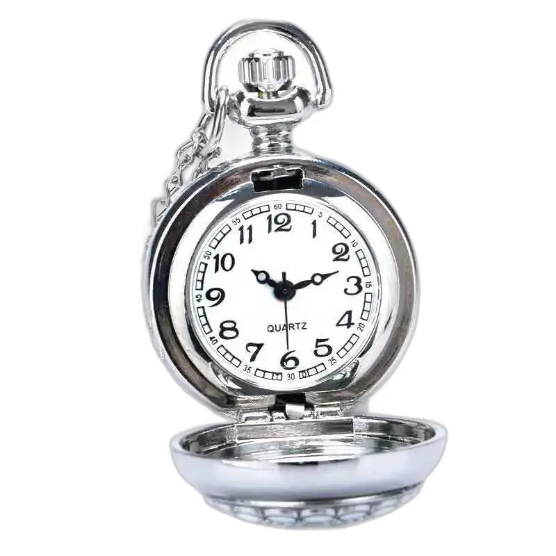 Orologio da tasca da donna Duchesse con elegante catena in argento