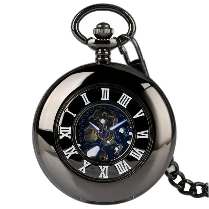 Orologio da tasca meccanico moderno Etherealsky con eleganti numeri romani