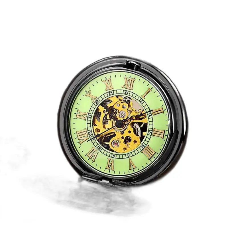 Orologio da tasca meccanico luminoso da donna con effetto fosforescente