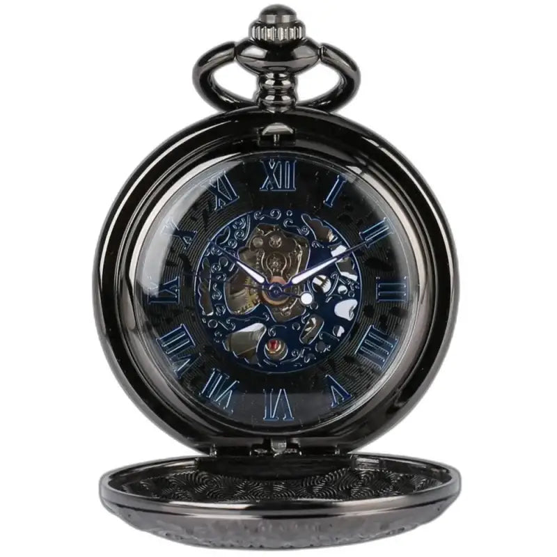 Orologio da tasca meccanico da uomo moderno Regalcrown, elegante e prezioso
