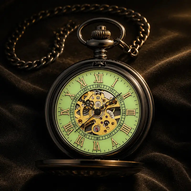 Orologio da tasca meccanico luminoso da donna - Univers Gousset