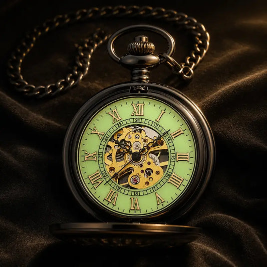 Orologio da tasca meccanico luminoso da donna - Univers Gousset