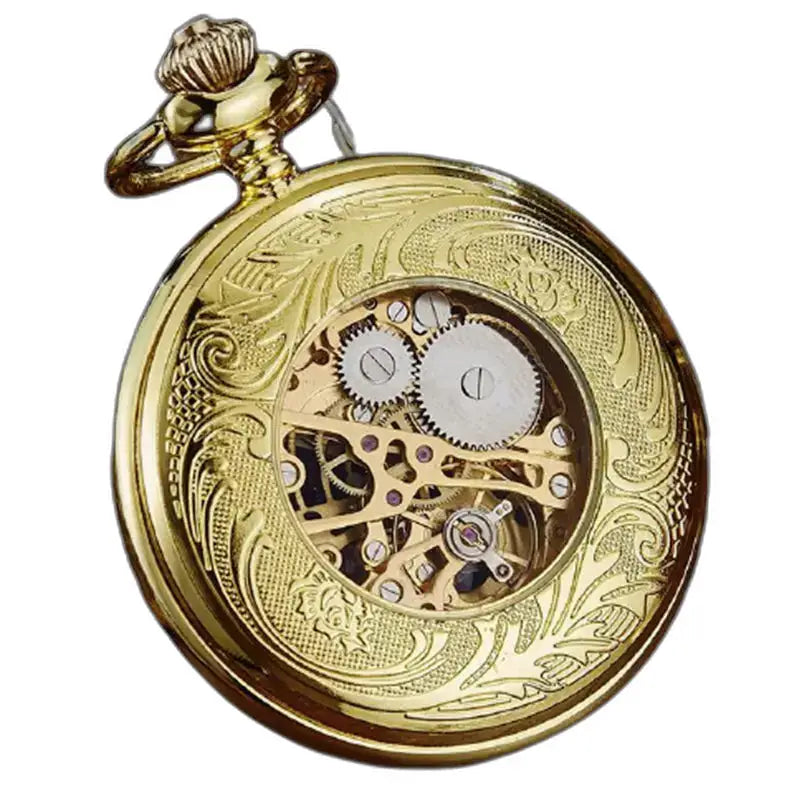 Orologio da tasca meccanico di lusso Oignon con cassa a cipolla e carica manuale a vista
