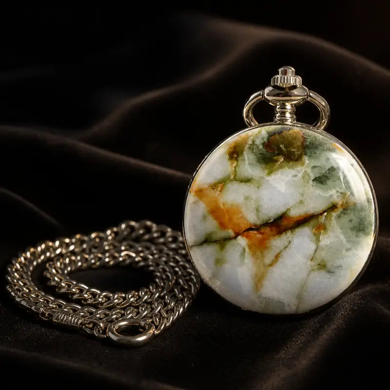 Orologio da tasca meccanico Marble Demi-hunter - Univers Gousset