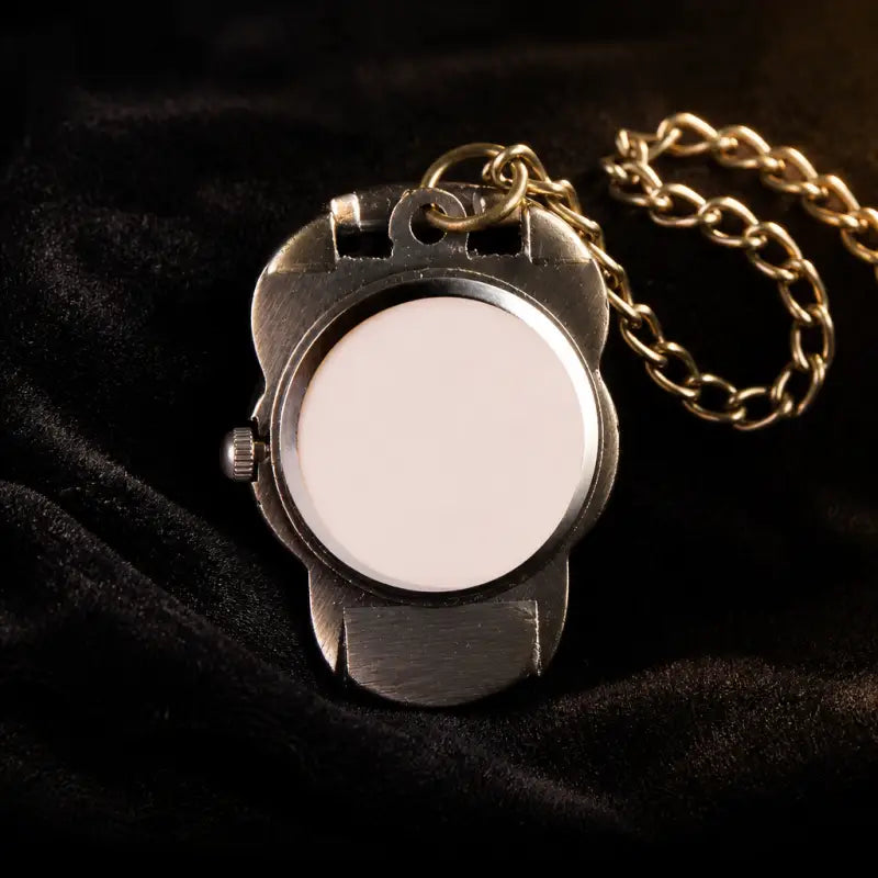 Orologio da tasca al quarzo con teschio gotico da uomo - Univers Gousset