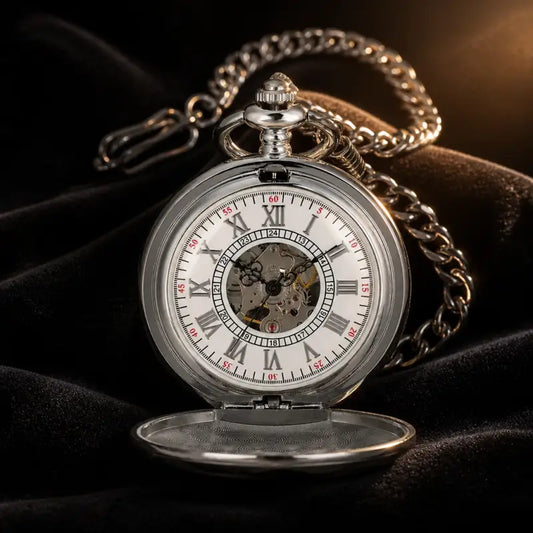 Orologio da tasca meccanico con numeri romani - Univers Gousset