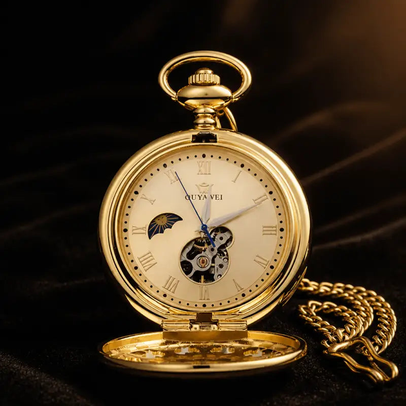 Orologio da tasca meccanico da uomo Hunter - Univers Gousset