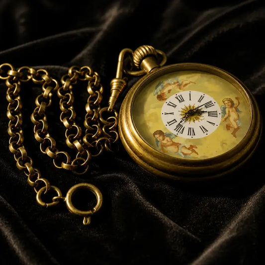 Orologio da tasca meccanico vintage Angel - Univers Gousset