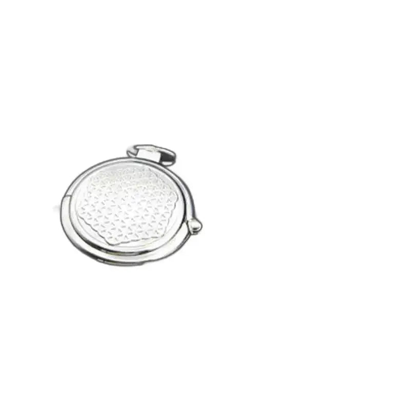 Ciondolo circolare in argento con motivo, accessorio per Orologio da Tasca in Argento