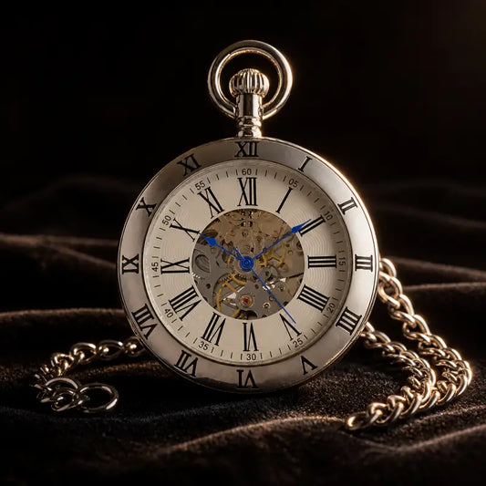 Elegante orologio da tasca automatico da uomo - Univers Gousset