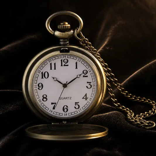 Orologio da tasca al quarzo Collana fantasia gufo - Univers Gousset