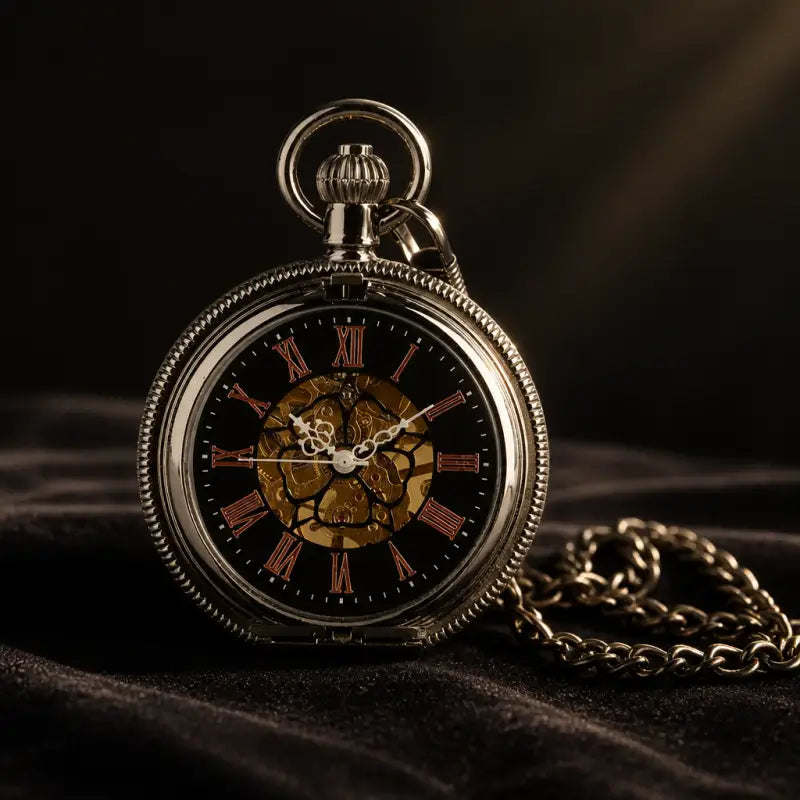 Orologio da tasca meccanico mezzo sapone - Univers Gousset