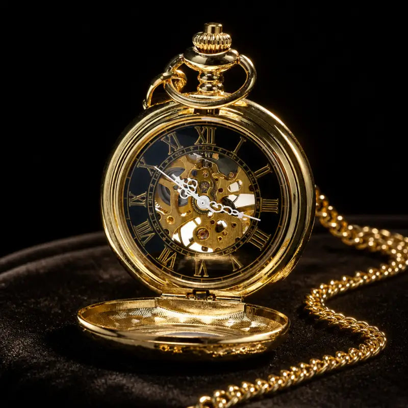 Orologio da tasca meccanico da uomo Hunter - Univers Gousset