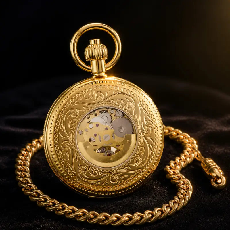 Orologio da tasca automatico da uomo Dragon - Univers Gousset