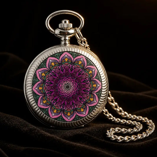 Gioiello Orologio Da Tasca Al Quarzo Rotante Da Donna - Univers Gousset