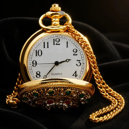 Orologio da tasca automatico da donna con strass - Univers Gousset