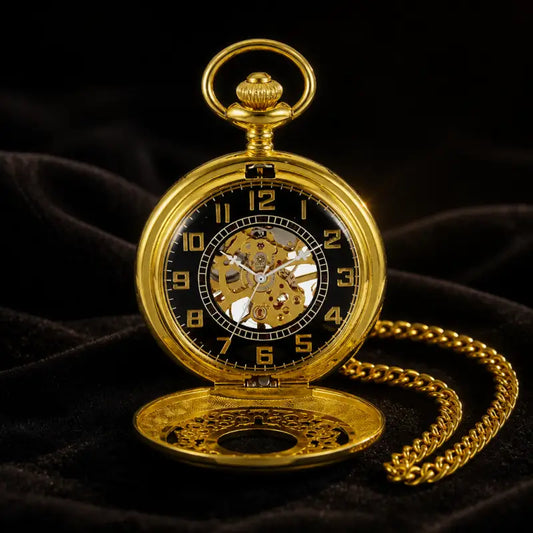 Orologio da tasca meccanico da donna Hunter - Univers Gousset