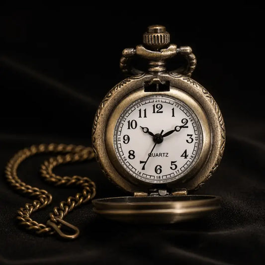Orologio da tasca meccanico Flower Hunter - Univers Gousset