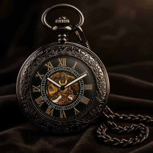 Orologio da tasca automatico Demi-Hunter da uomo - Univers Gousset