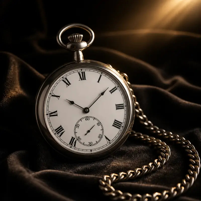 Orologio da tasca meccanico a quadrante aperto da uomo - Univers Gousset