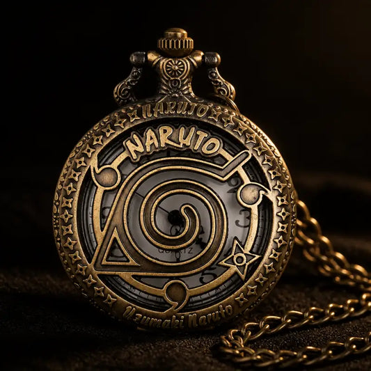 Orologio Da Tasca Al Quarzo Collezione Naruto Manga - Univers Gousset