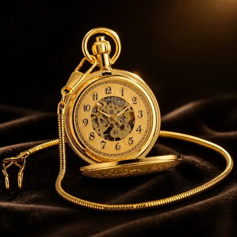 Orologio da tasca meccanico Hunter Gentleman - Univers Gousset