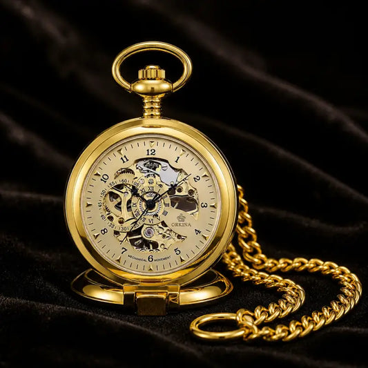 Orologio da tasca meccanico Demi-hunter da uomo - Univers Gousset