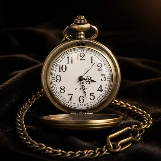 Orologio da tasca vintage al quarzo Ourson Hunter - Univers Gousset