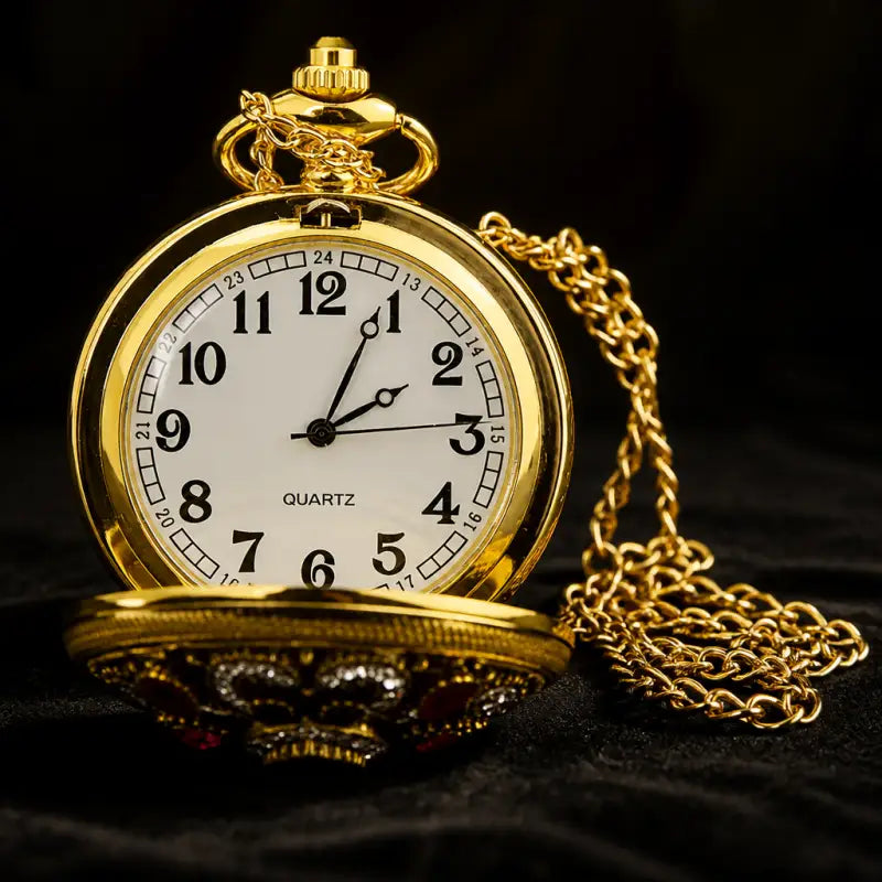 Orologio da tasca da donna con ciondolo collana lunga 80 cm - Univers Gousset