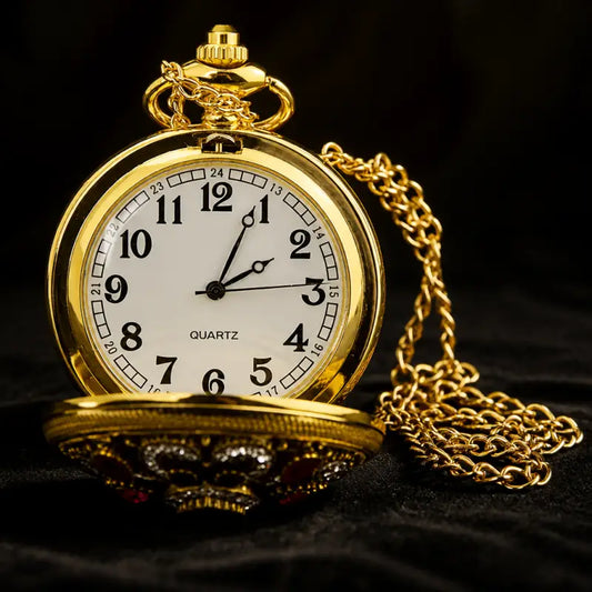 Orologio da tasca da donna con ciondolo collana lunga 80 cm - Univers Gousset
