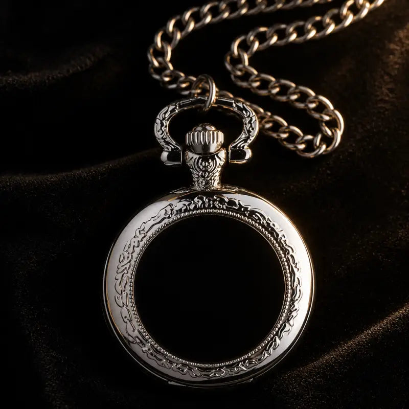 Orologio da tasca al quarzo con foto personalizzabile - Univers Gousset