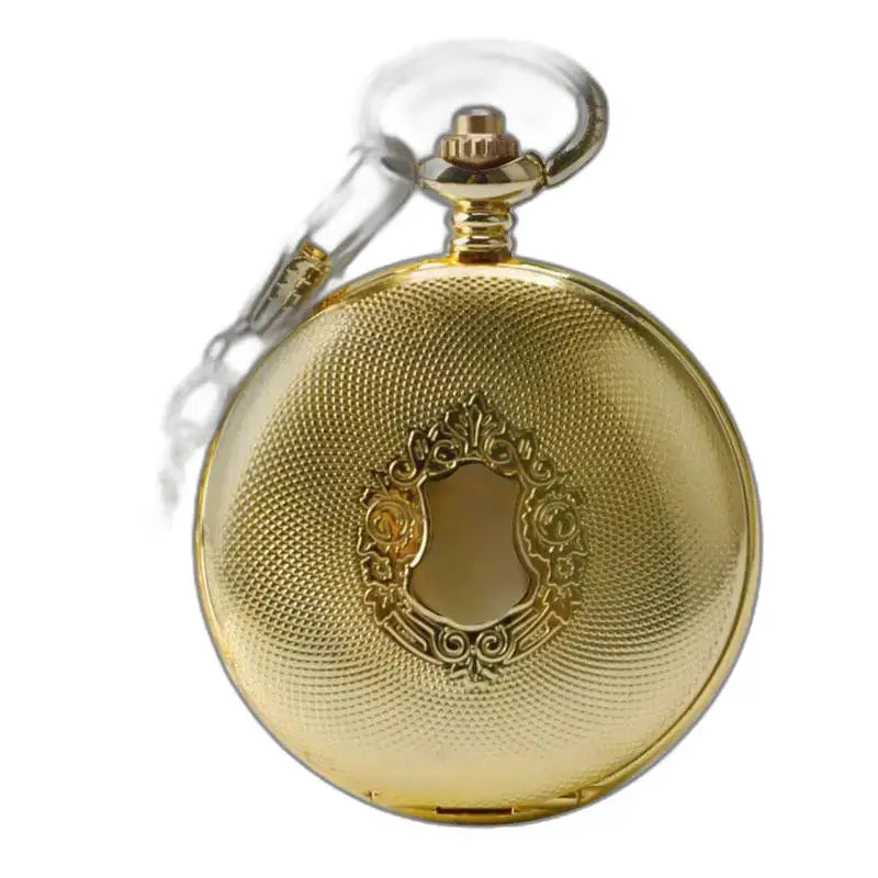 Elegante orologio da tasca Royal London Luxe Gold in oro lucido e sofisticato