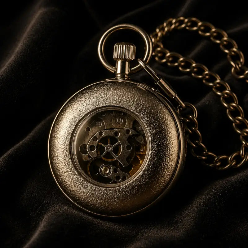 Orologio da tasca automatico scheletrato da uomo - Univers Gousset