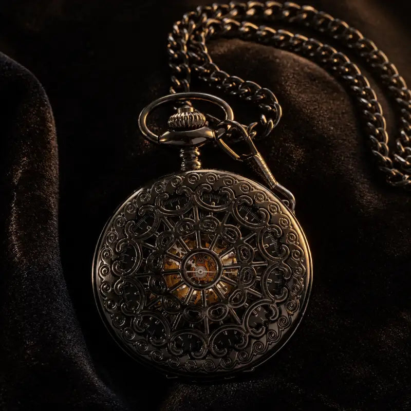 Orologio da tasca meccanico da uomo Steampunk - Univers Gousset