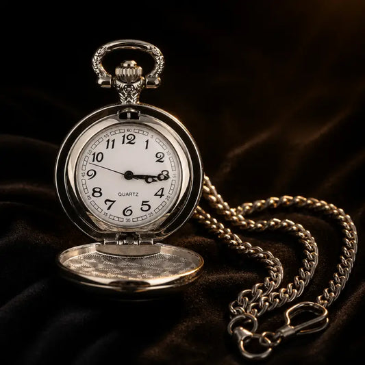 Orologio da tasca al quarzo con ciondolo ad albero da donna - Univers Gousset
