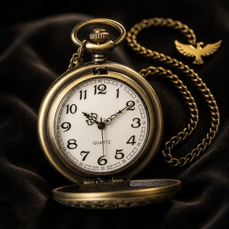 Orologio da tasca vintage con pendente traforato da donna - Univers Gousset