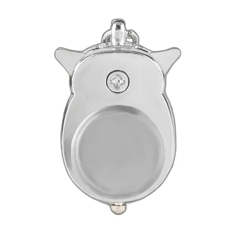 Ciondolo gufo in argento, orologio con ciondolo gufo vintage elegante e unico