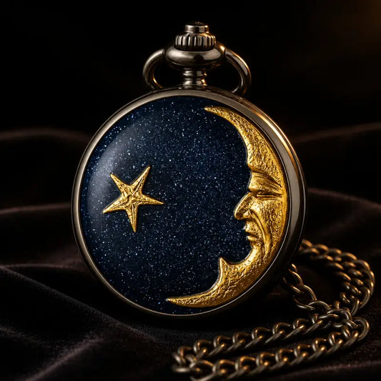 Orologio da tasca con pendente al quarzo Hunter - Univers Gousset