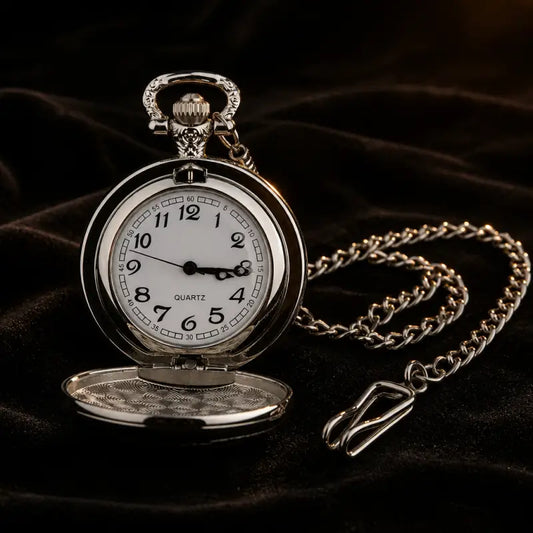 Orologio da tasca da donna al quarzo Butterfly Stones - Univers Gousset