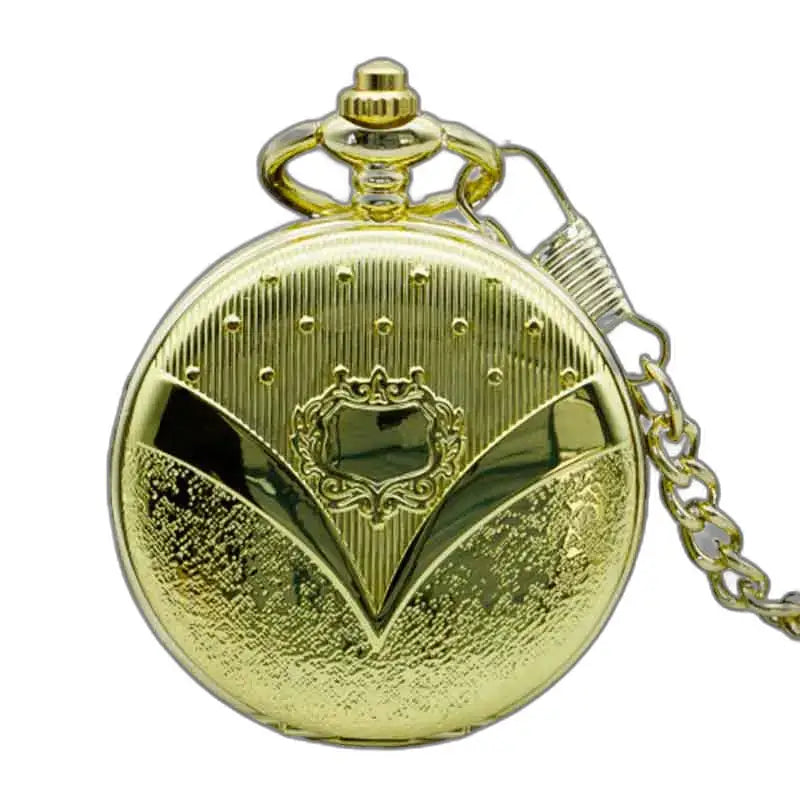 Orologio da tasca da donna Nymphe Luxe, orologio dorato con catena elegante