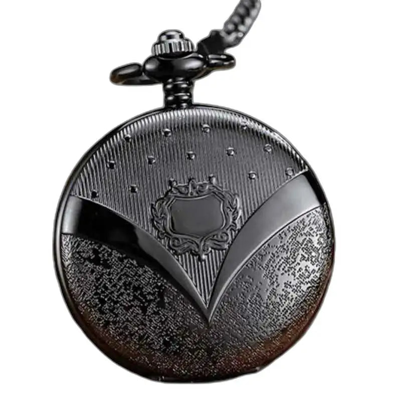 Orologio da tasca da donna Nymphe Luxe con un elegante quadrante nero